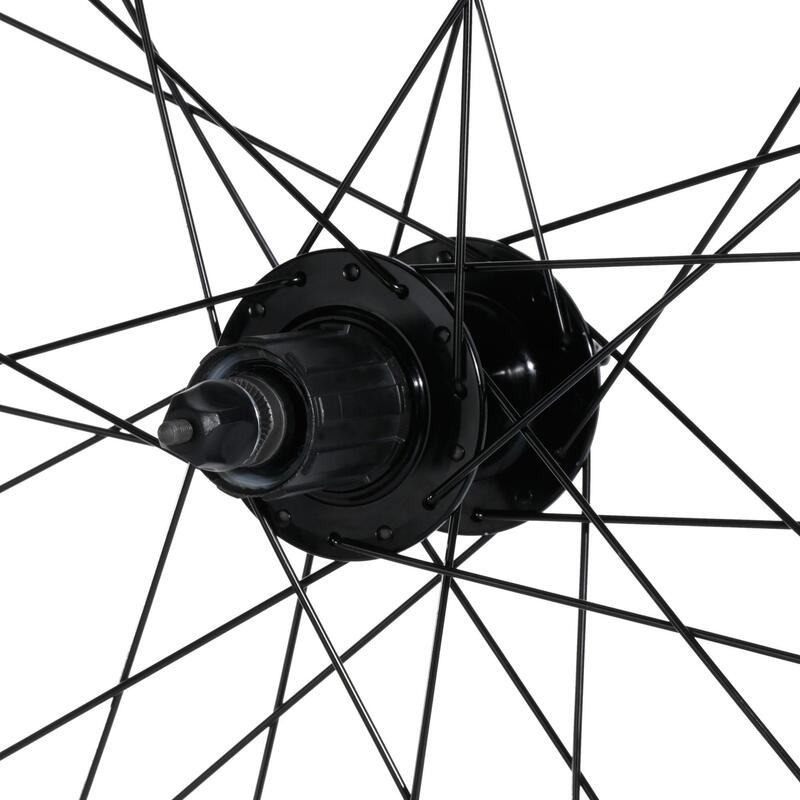 ROUE VTT ARRIERE 27.5x19c DOUBLE PAROI FREINAGE DISQUE A CASSETTE ET QR