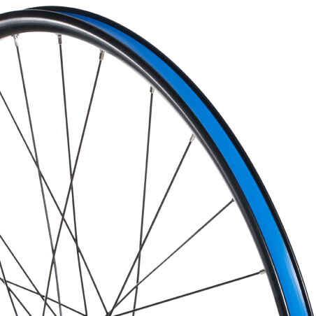 אופני הרים 27.5" גלגל קדמי עם דיסק דופן כפולה - שחור