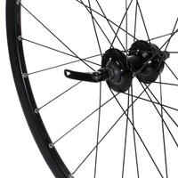 Front Wheel 27.5 x23C Double-Walled Rim Disc Mountain Bike - Black