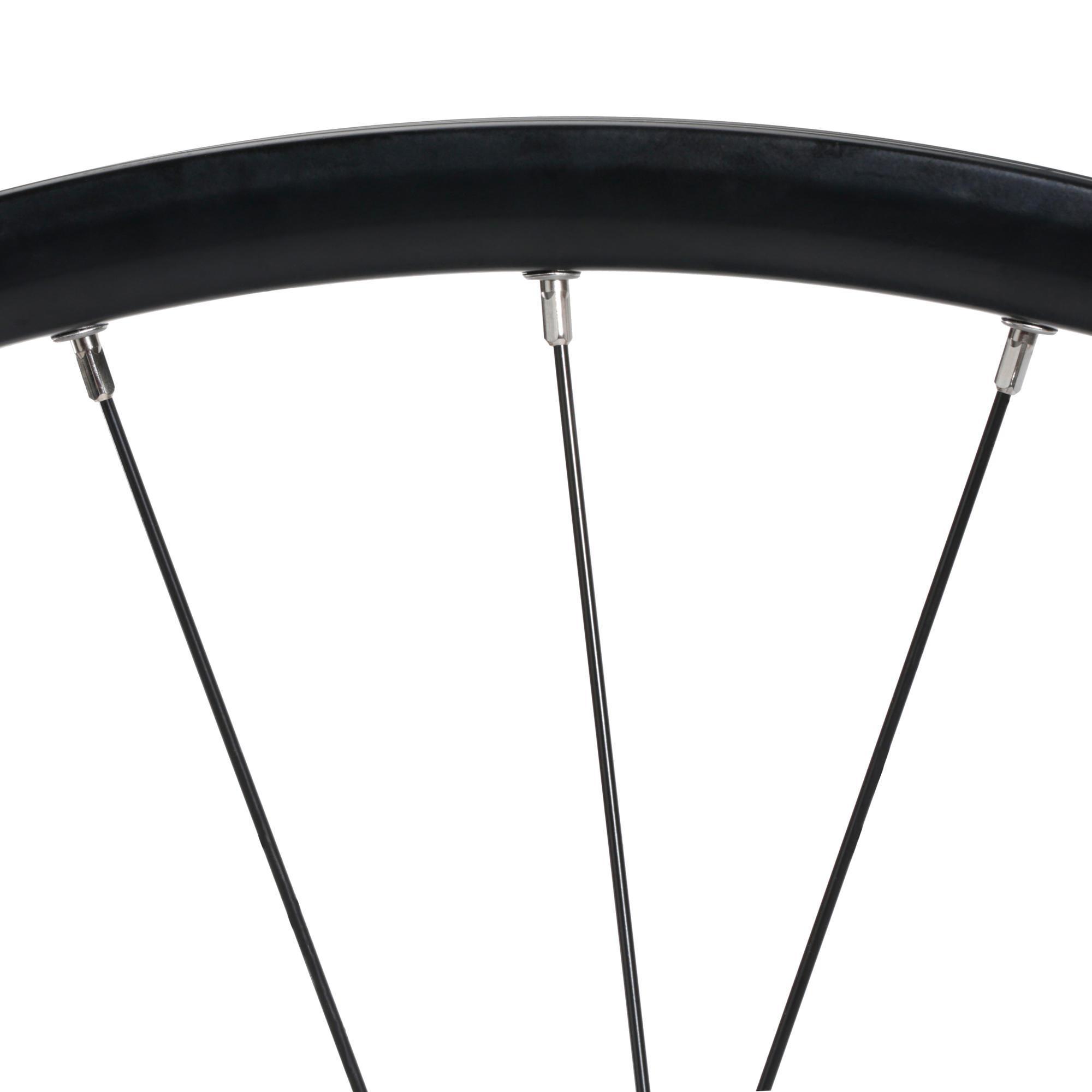 27.5x23c DOUBLE-SIDED DISK AND QR _ TUBELESS COMPATIBLE FRONT MOUNTAIN BIKE WHEEL