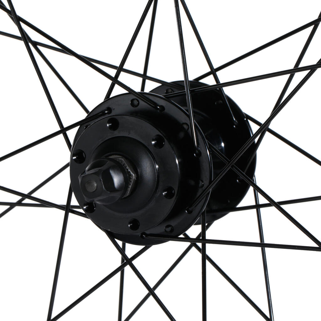 Predné koleso na horský bicykel 27,5×23C dvojstenný ráfik kotúčové brzdy QR