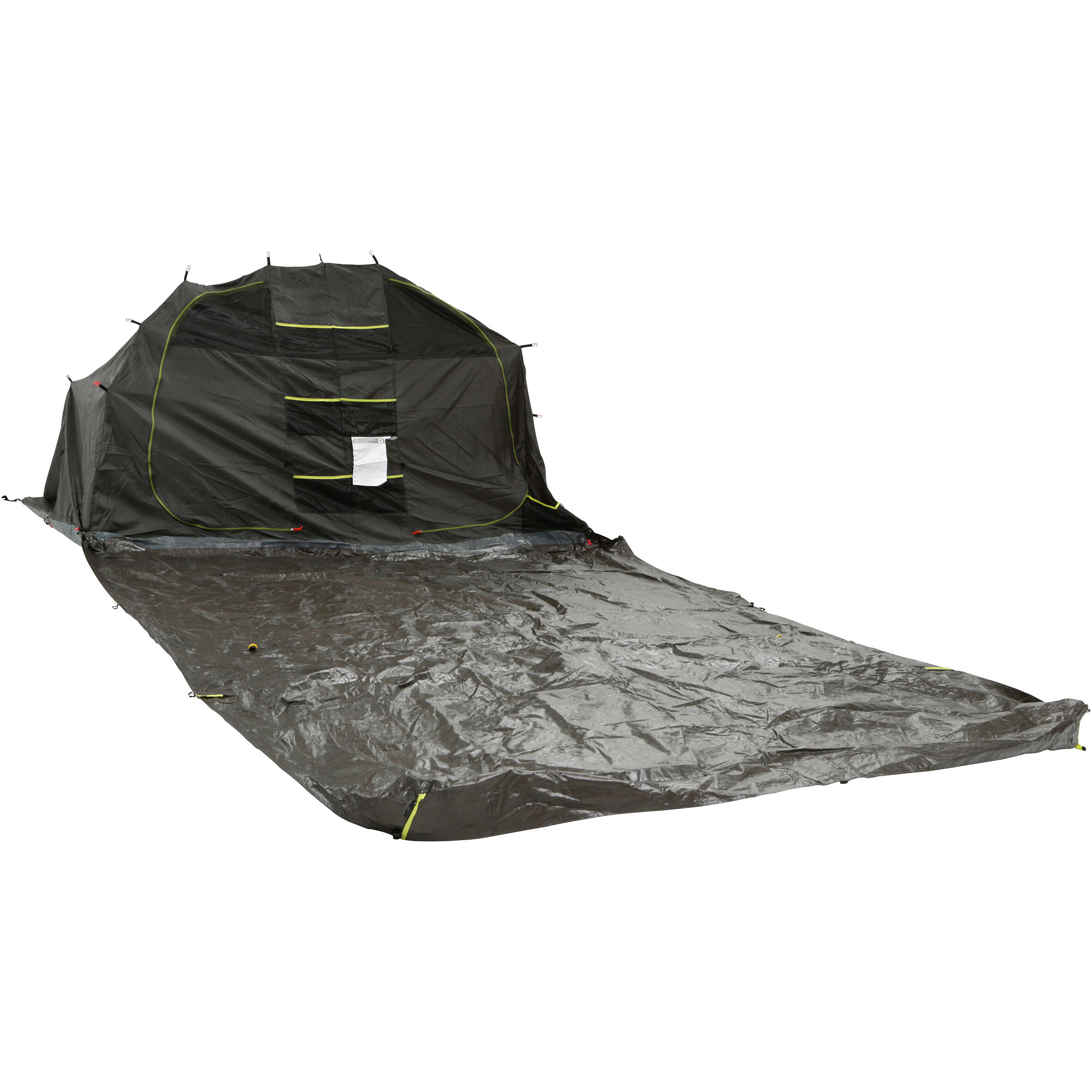 Quarto e tapete para tenda arpenaz family 6.3 xl