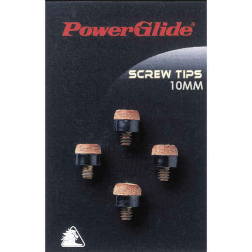 
      10mm Billiards Cue Screw Tips Powerglide
  