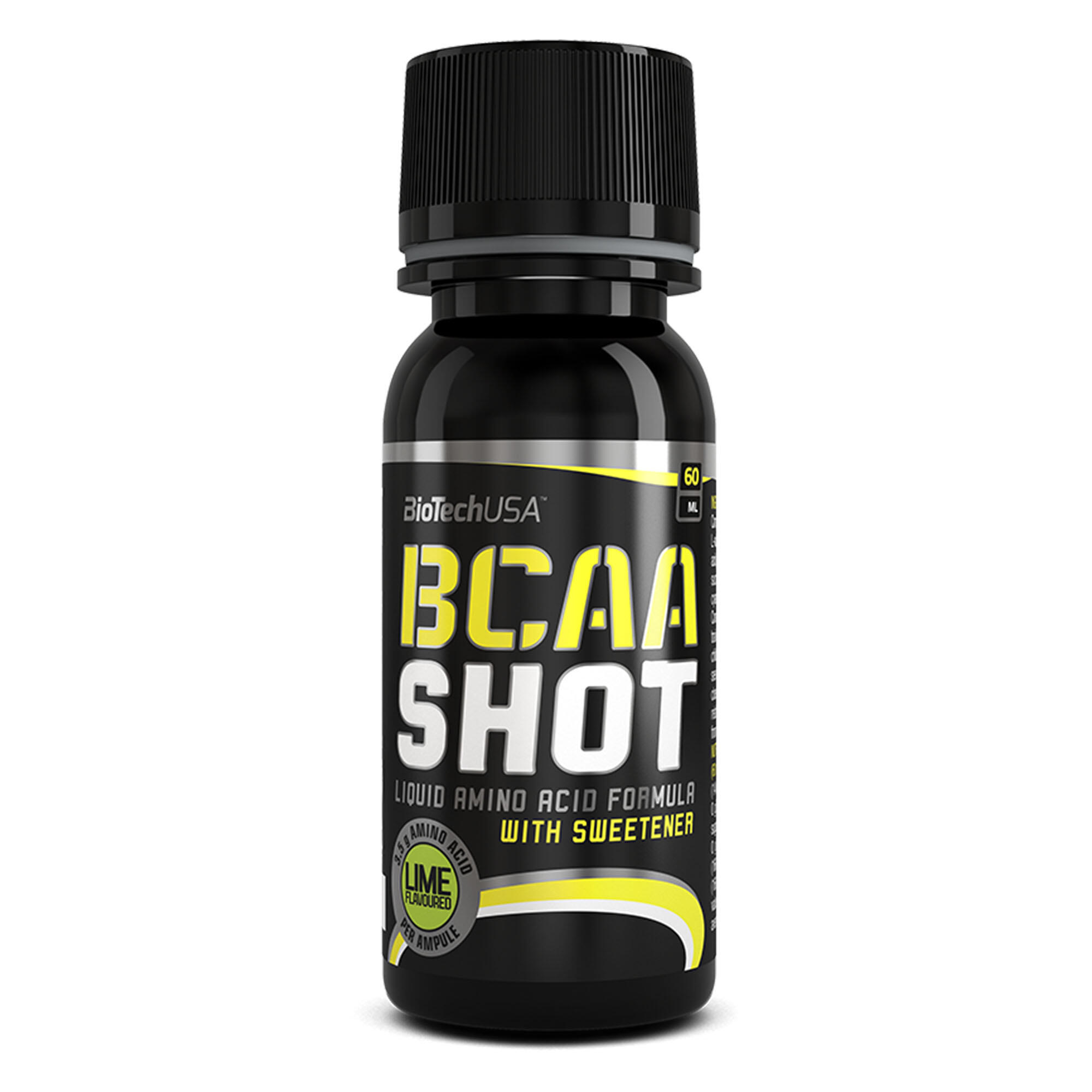BCAA Shot 60 ml, lime BIOTECHUSA DECATHLON