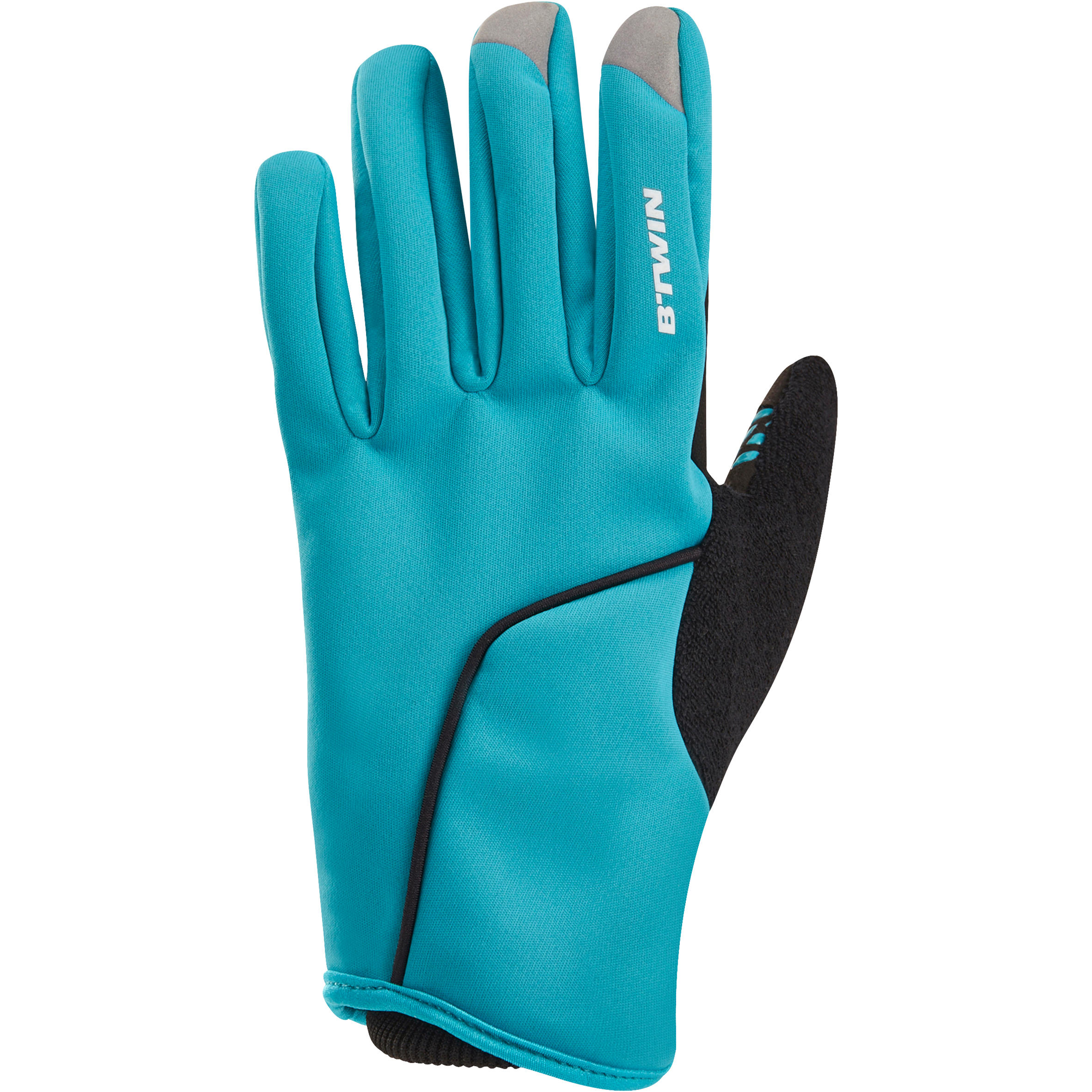 BTWIN 500 Women's Cycling Winter Gloves - Blue