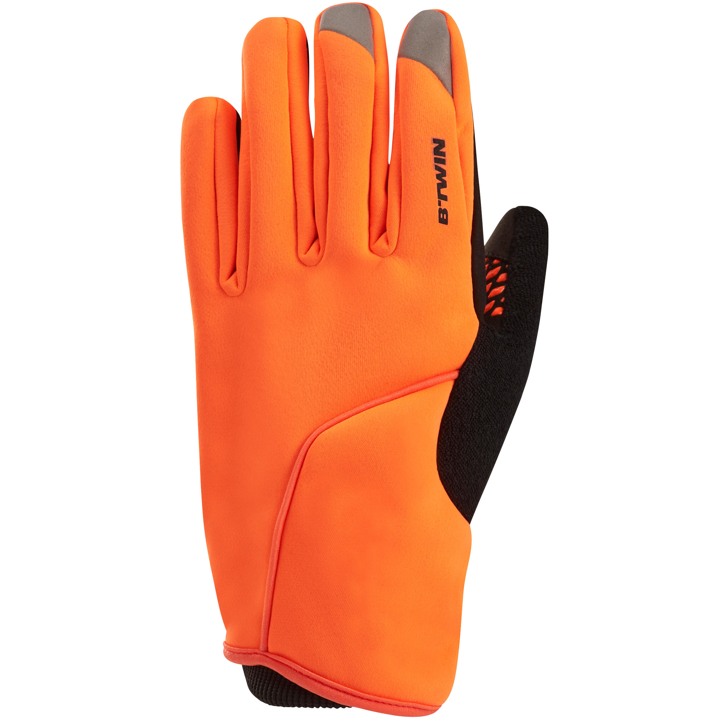 TRIBAN 500 Winter Cycling Gloves - Neon Orange