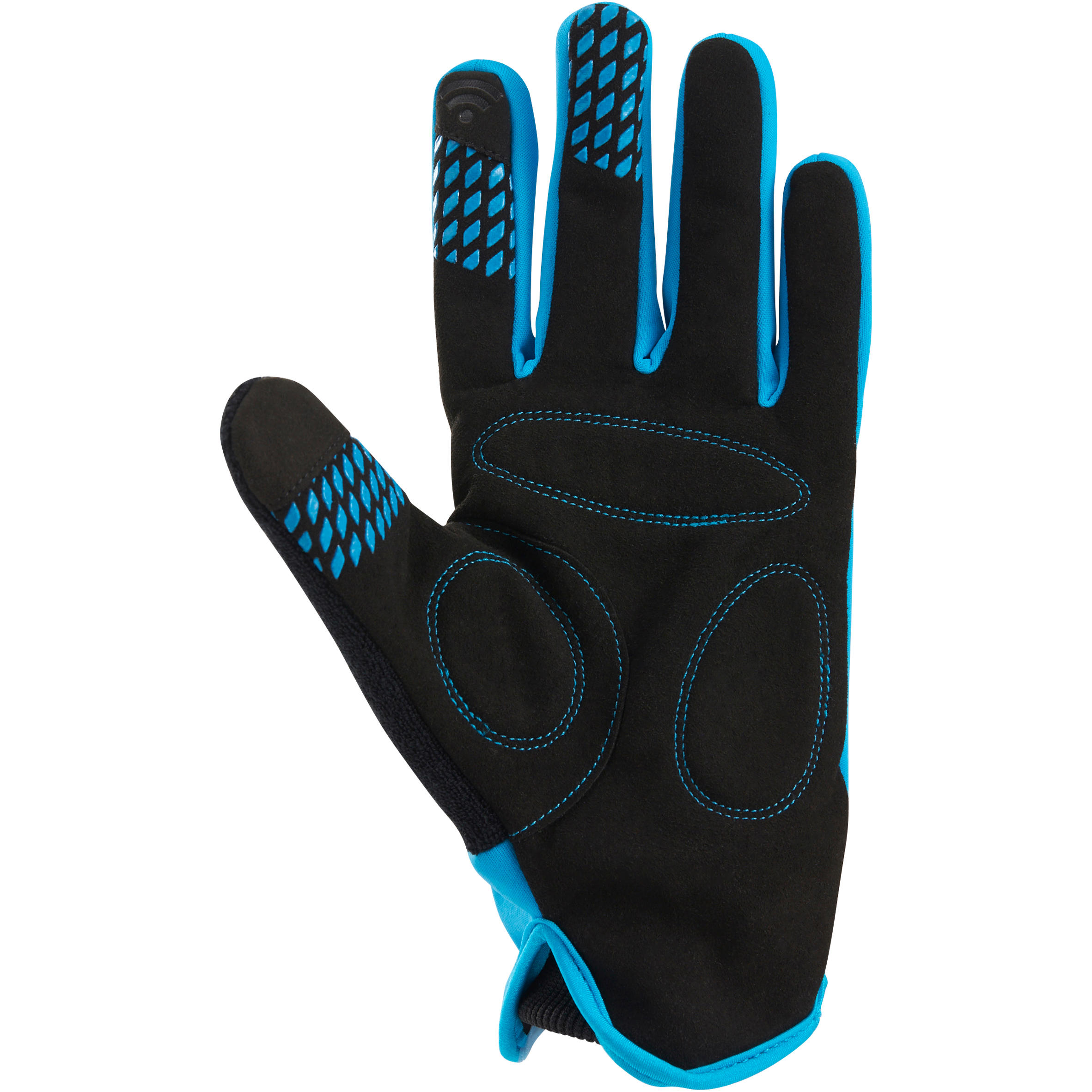 500 Winter Cycling Gloves - Blue 2/10