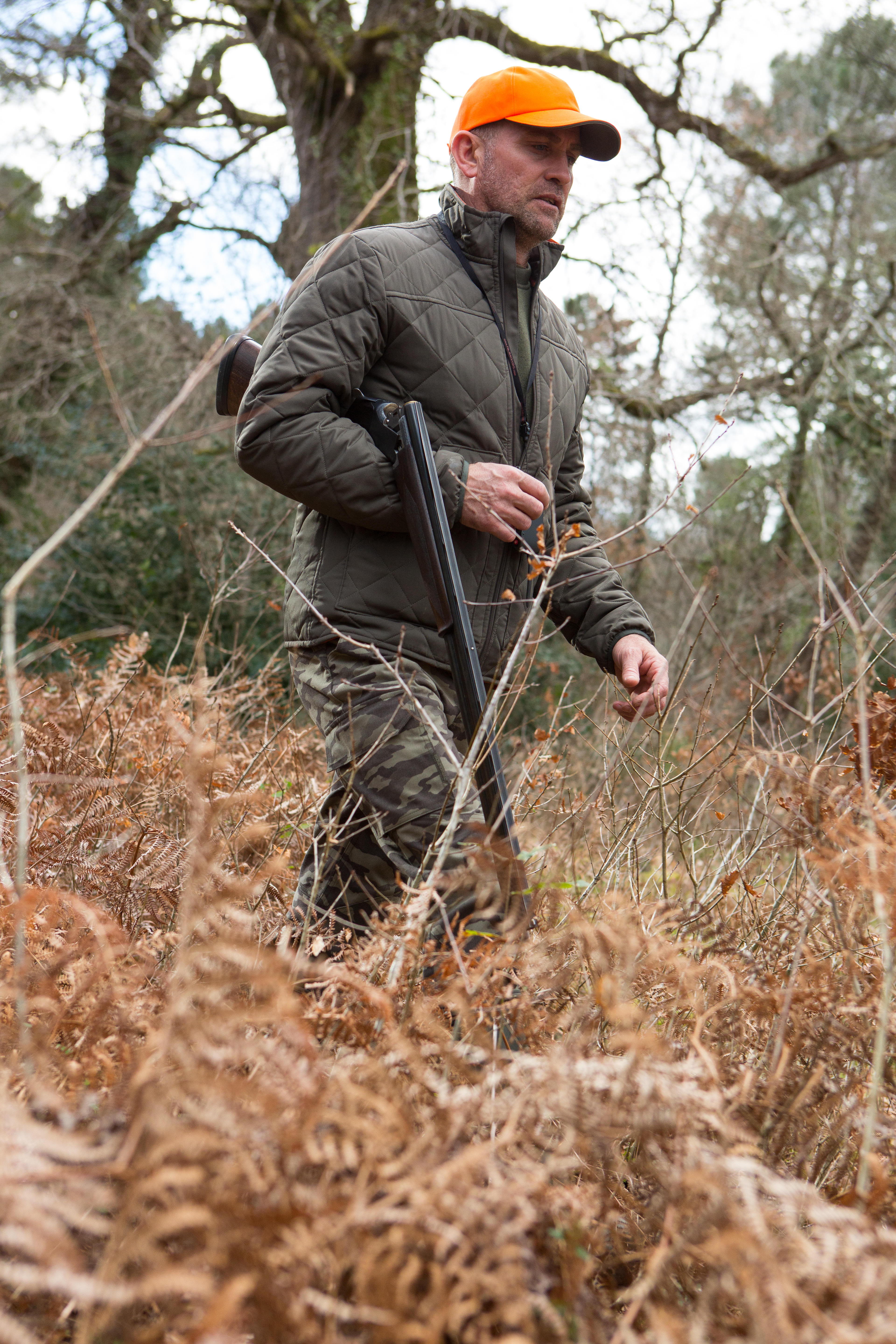 Veste chasse matelass e 100 vert Decathlon