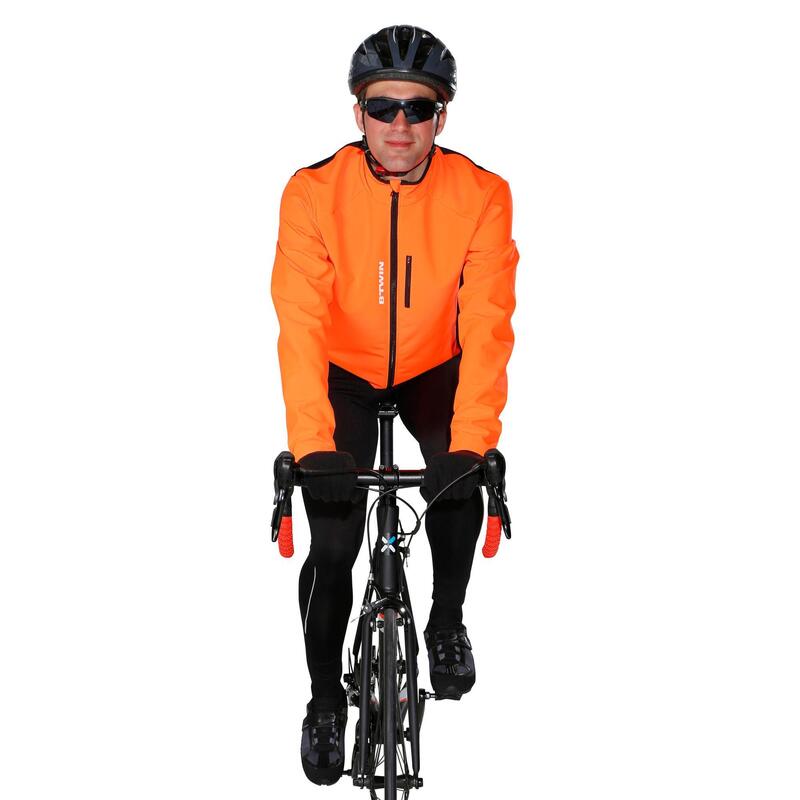 CUISSARD LONG SANS BRETELLES HIVER VELO ROUTE HOMME CYCLOTOURISME 100 NOIR