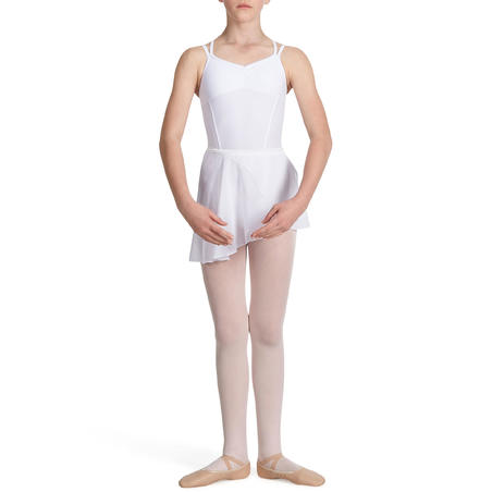 Lucia Girls' Ballet Skirt - White