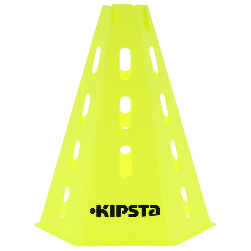 PRODUCTO OCASIÓN: Lote 6 Conos Modular Kipsta 30cm Etrenamiento Amarillo