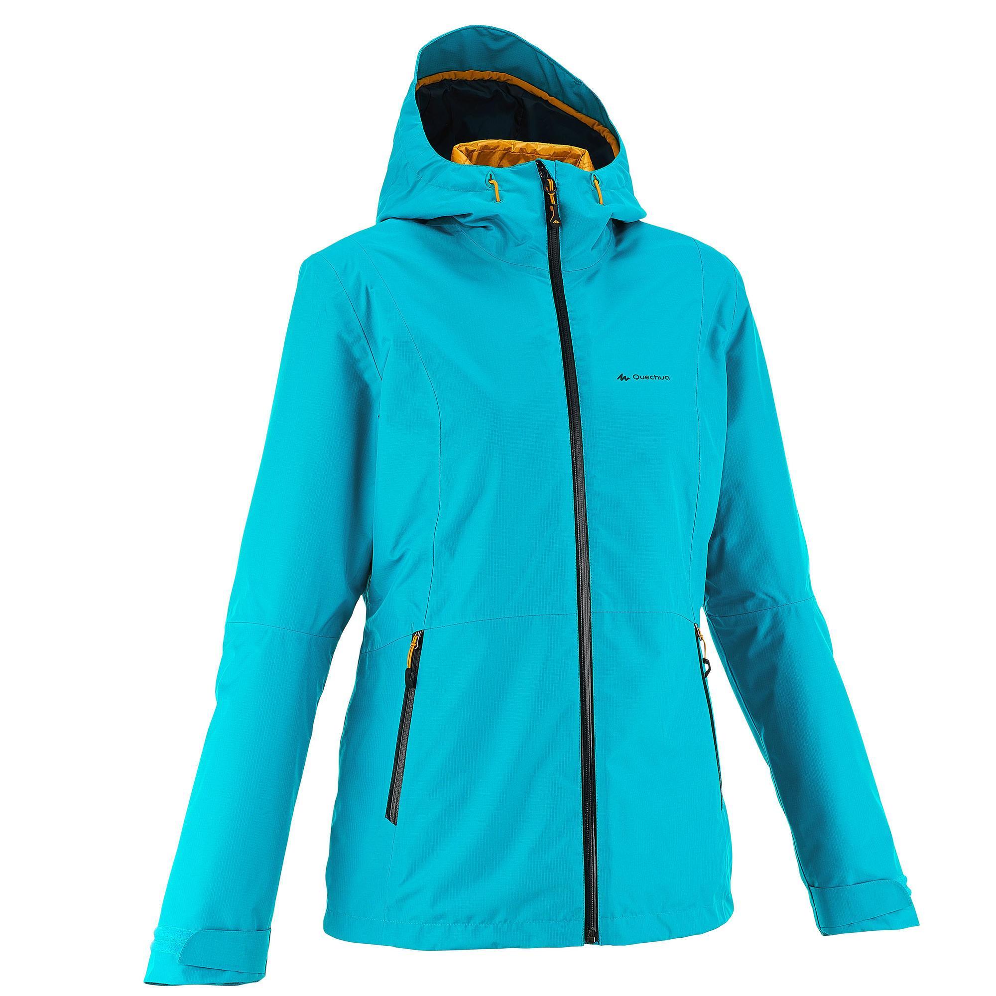 trekking jacket Rainwarm 500 3 in1 Women’s - Decathlon