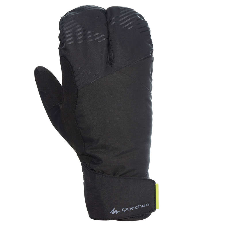 JUNIOR CROSS COUNTRY SKI CLOTHING Cross-Country Skiing - Extra Warm Gloves - Black INOVIK - Cross-Country Skiing