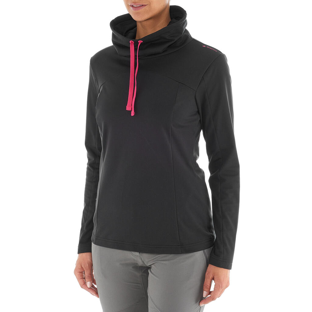 POLAR SENDERISMO DE NIEVE MUJER SH100 WARN NEGRO