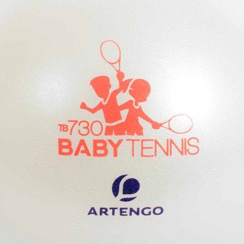 Teniszlabda TB130 Baby, 26 cm, fehér