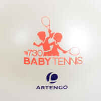 Teniso kamuoliukas „TB130 Baby“, 26 cm, baltas