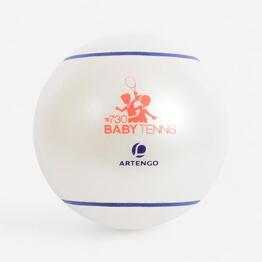 Balle de baby tennis 26 cm enfant, TB130 blanc