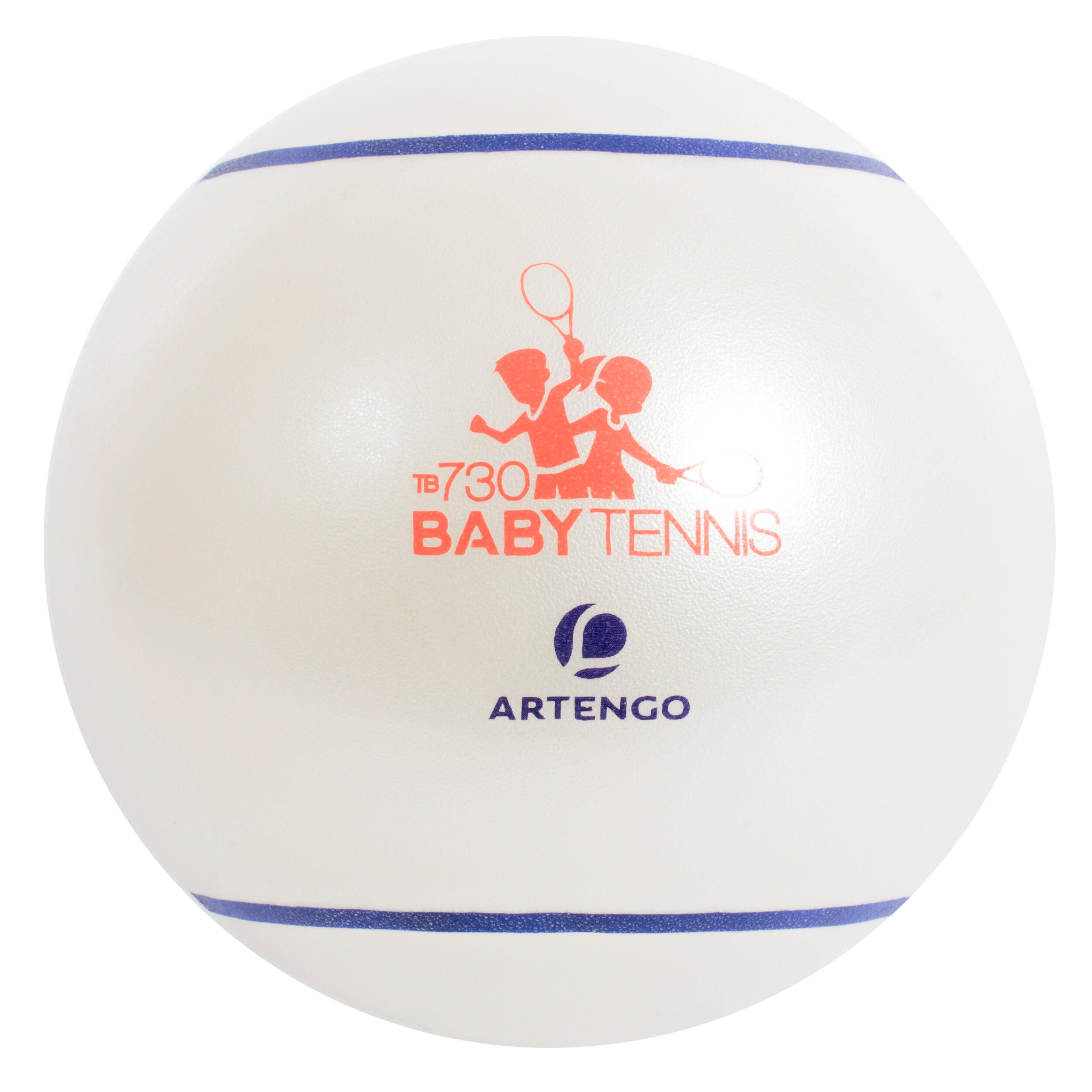 TB130 Baby Tennis Ball 26cm - White 1/2