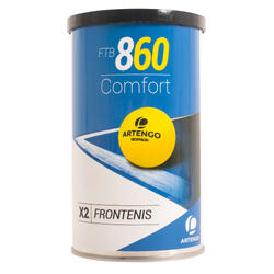 Balle Frontenis FTB 860 x 2 Jaune