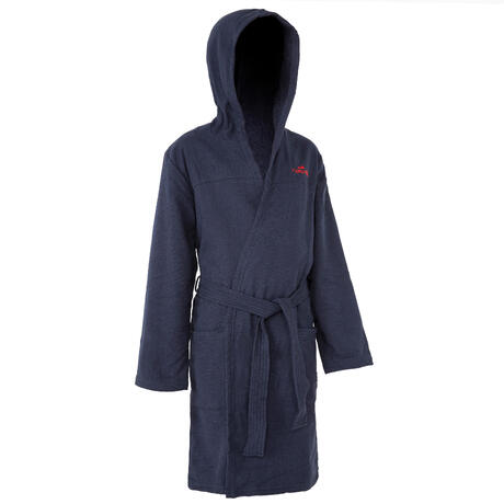 kids cotton robe girls kids lightweight cotton pool bathrobe with hood pocket belt navy blue nabaiji kids cotton robe girls kids lightweight cotton pool bathrobe with hood pocket belt navy blue nabaiji