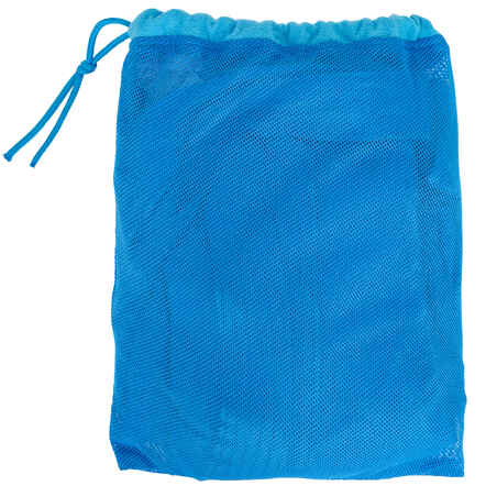 Kids' Microfibre Bathrobe with Hood, Pockets and Belt - Light Blue