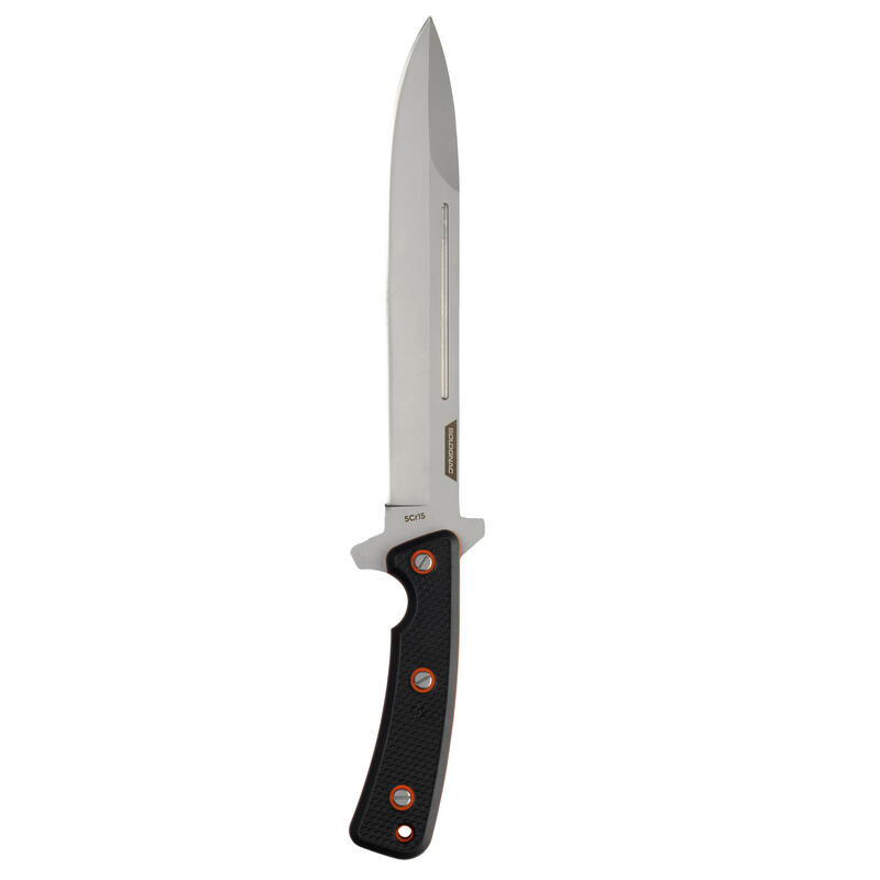 Dague chasse 20cm Grip Noir Sika 200