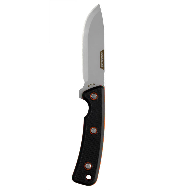 Sabit Avcılık Bıçağı - Siyah - SIKA 90 GRIP