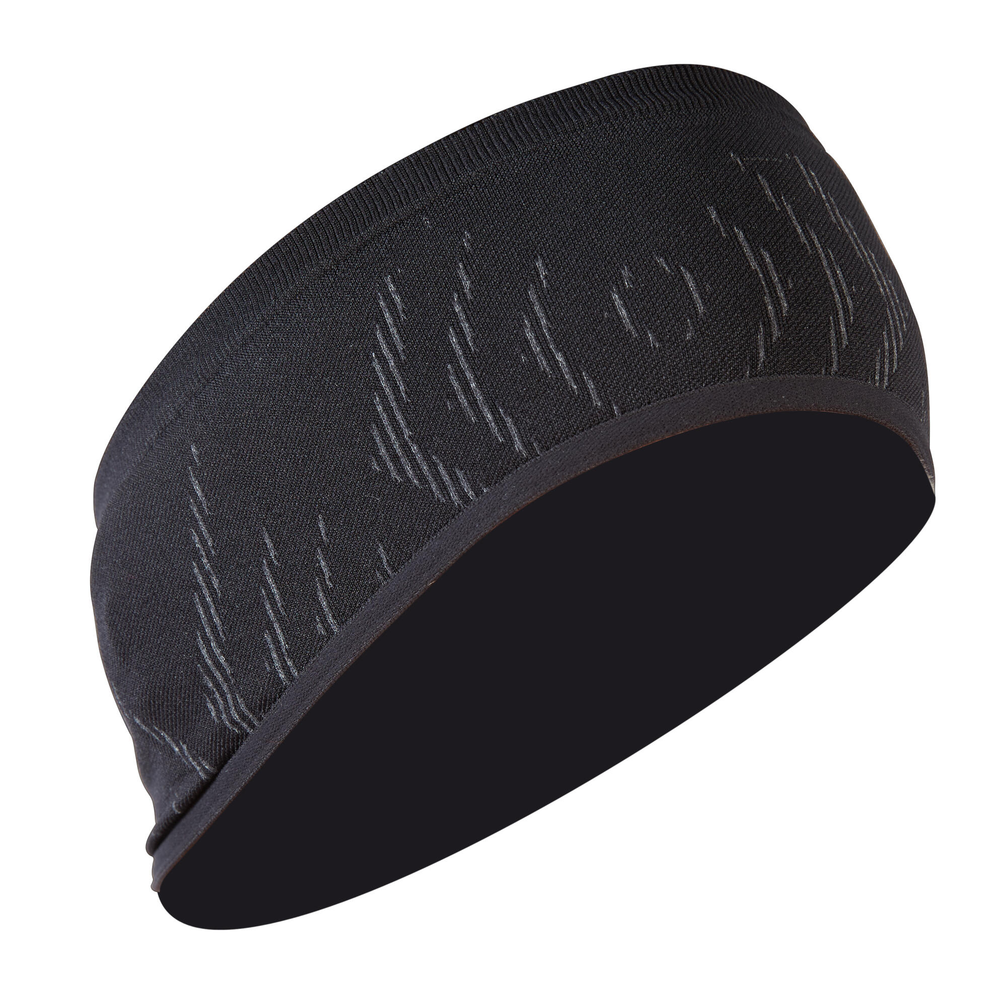 500 Seamless Cycling Headband - Black 1/2