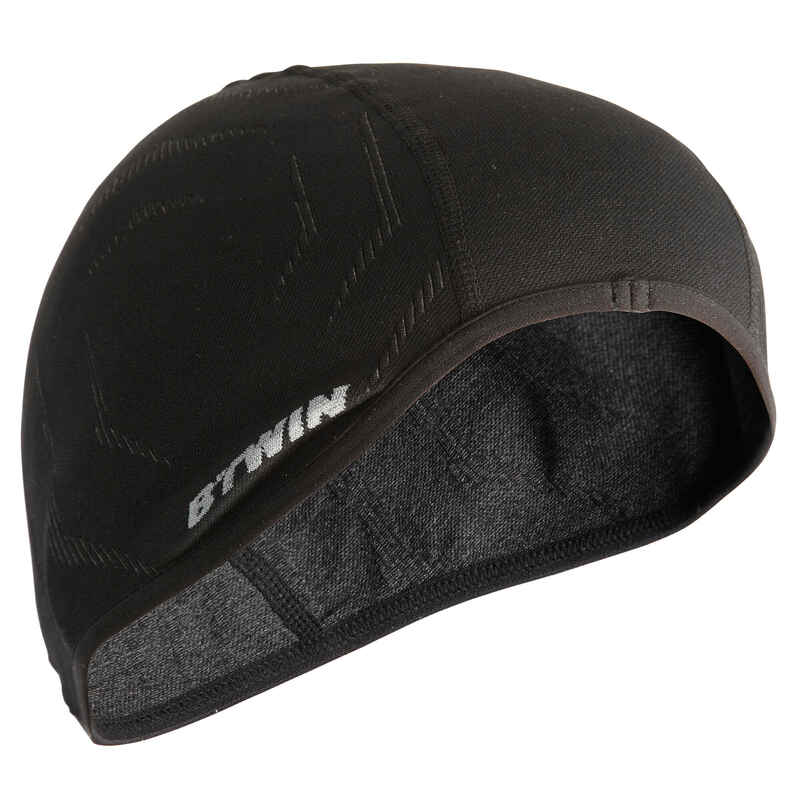 Unterhelm-Mütze 500 Seamless schwarz Unterhelm-Mütze 500 Seamless schwarz