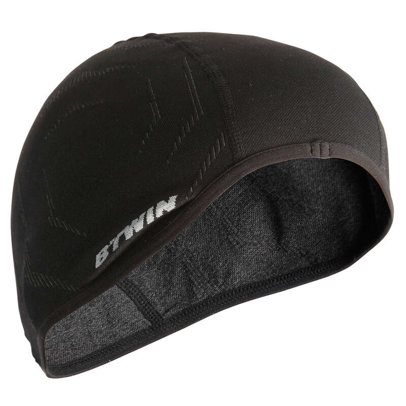 VAN RYSEL 500 Seamless Cycling Helmet Liner Black