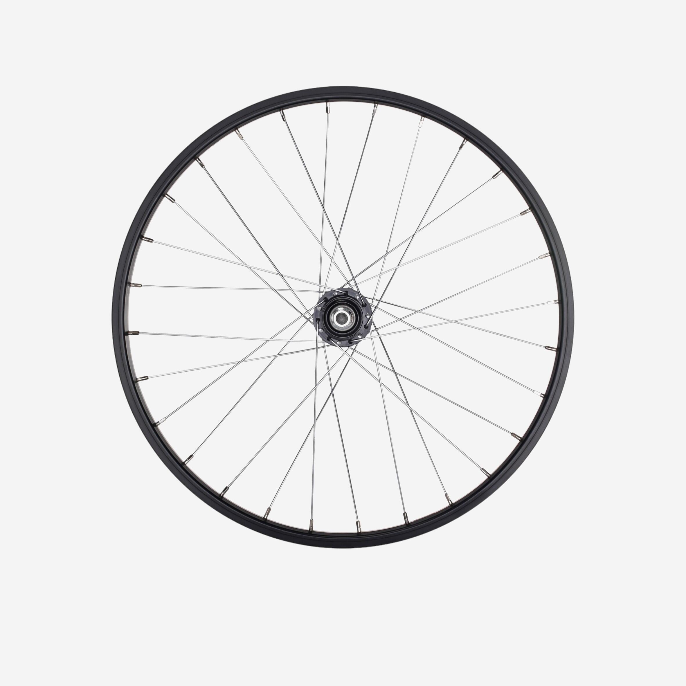 Ruota posteriore bici bambino 20" nera 1/4