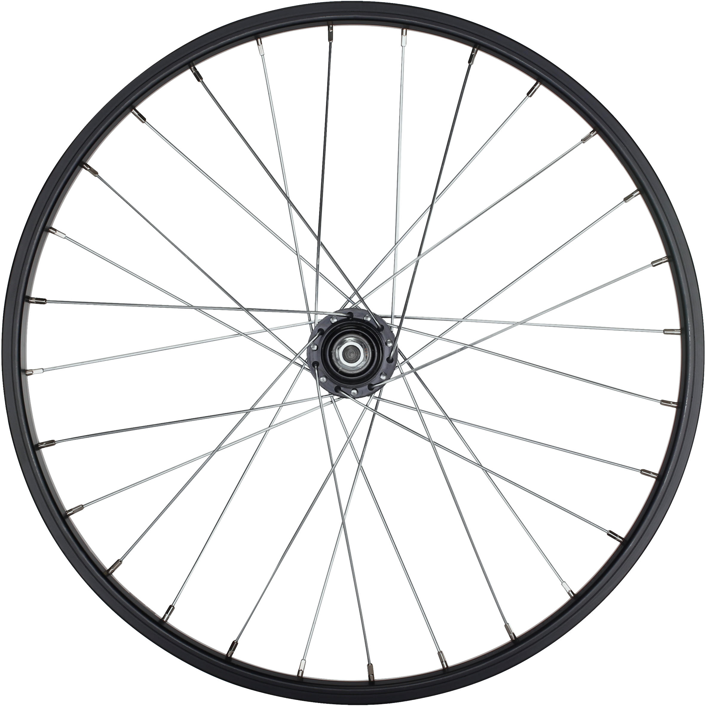 Ruota posteriore bici bambino 20" nera 4/4