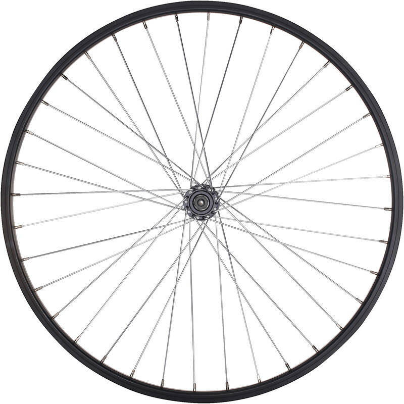 Ruota anteriore bici bambino 24" nera