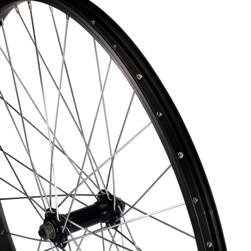 Roda Dianteira de Bicicleta de Criança 24" de Parede Simples com Ligação Rápida