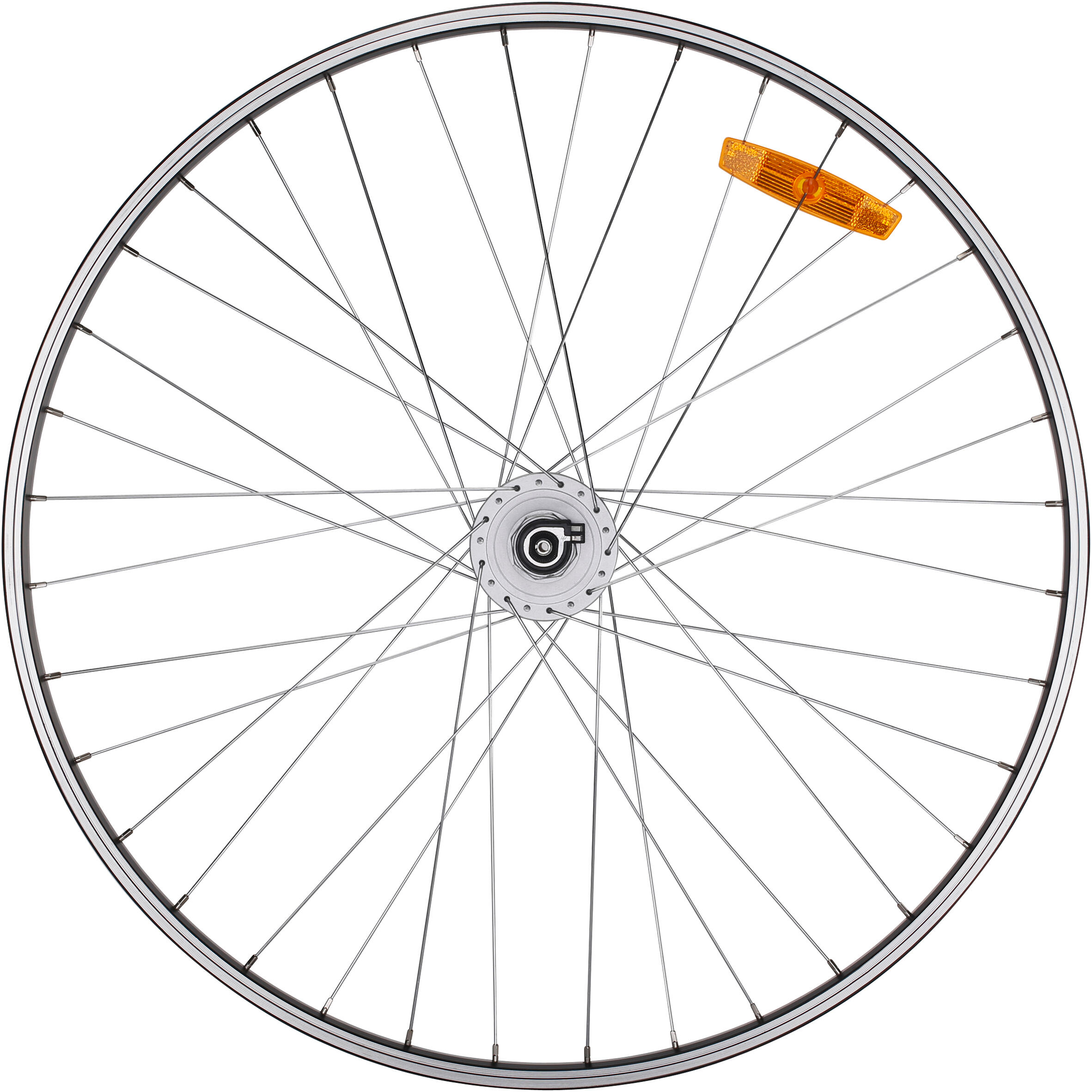 Ruota anteriore bici trekking 28\