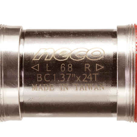 68 mm Aluminium Square Taper Bottom Bracket Neco