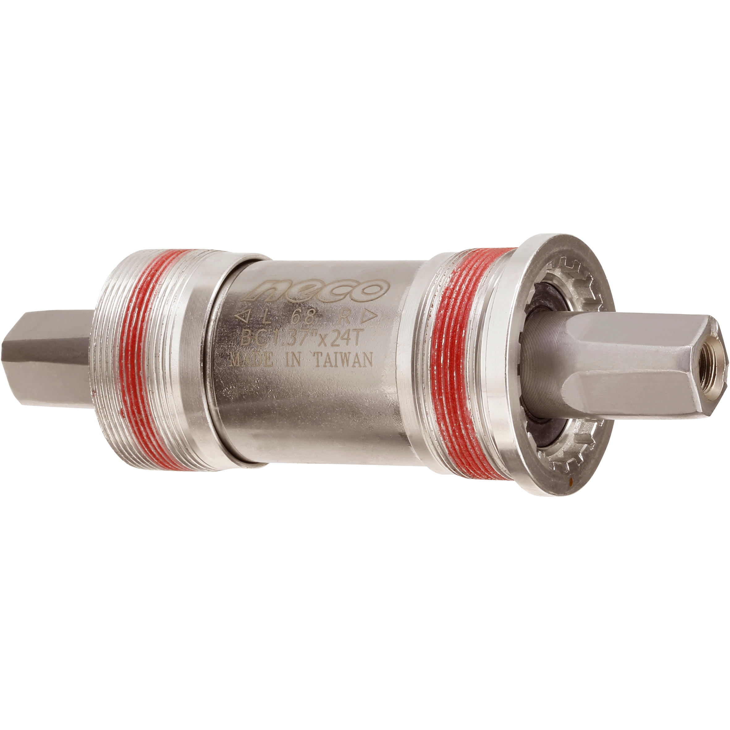 68 mm Aluminum Square Taper Bottom Bracket - Neco - ROCKRIDER