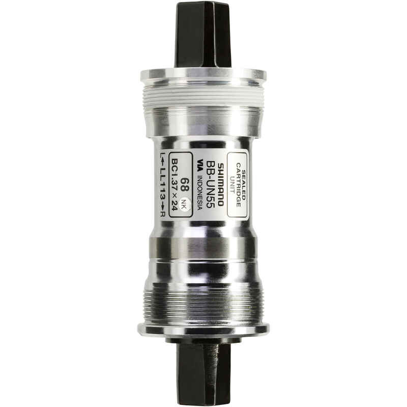 Bottom Bracket Square Taper 113 mm Shimano BBUN55 Decathlon