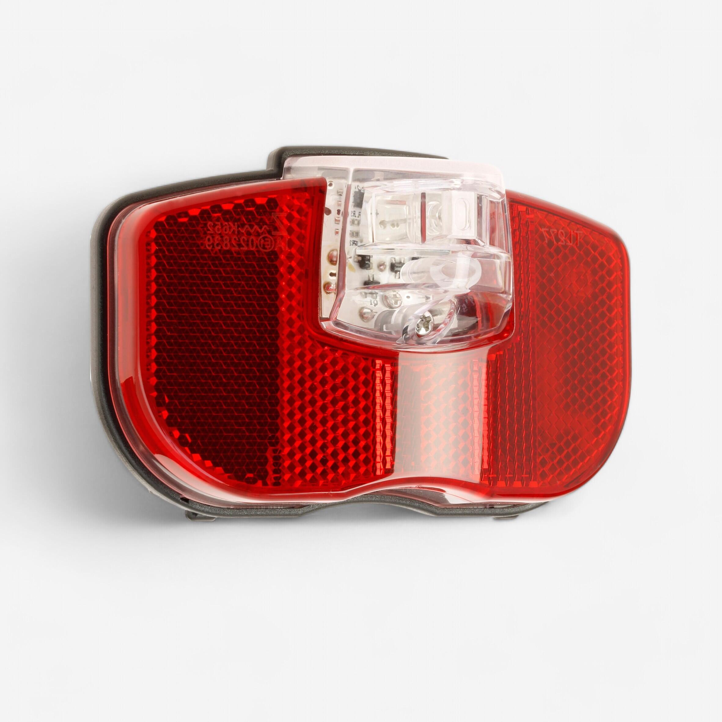 ECLAIRAGE ARRIERE VELO POUR DYNAMO AVEC LED COOLRIDE Decathlon