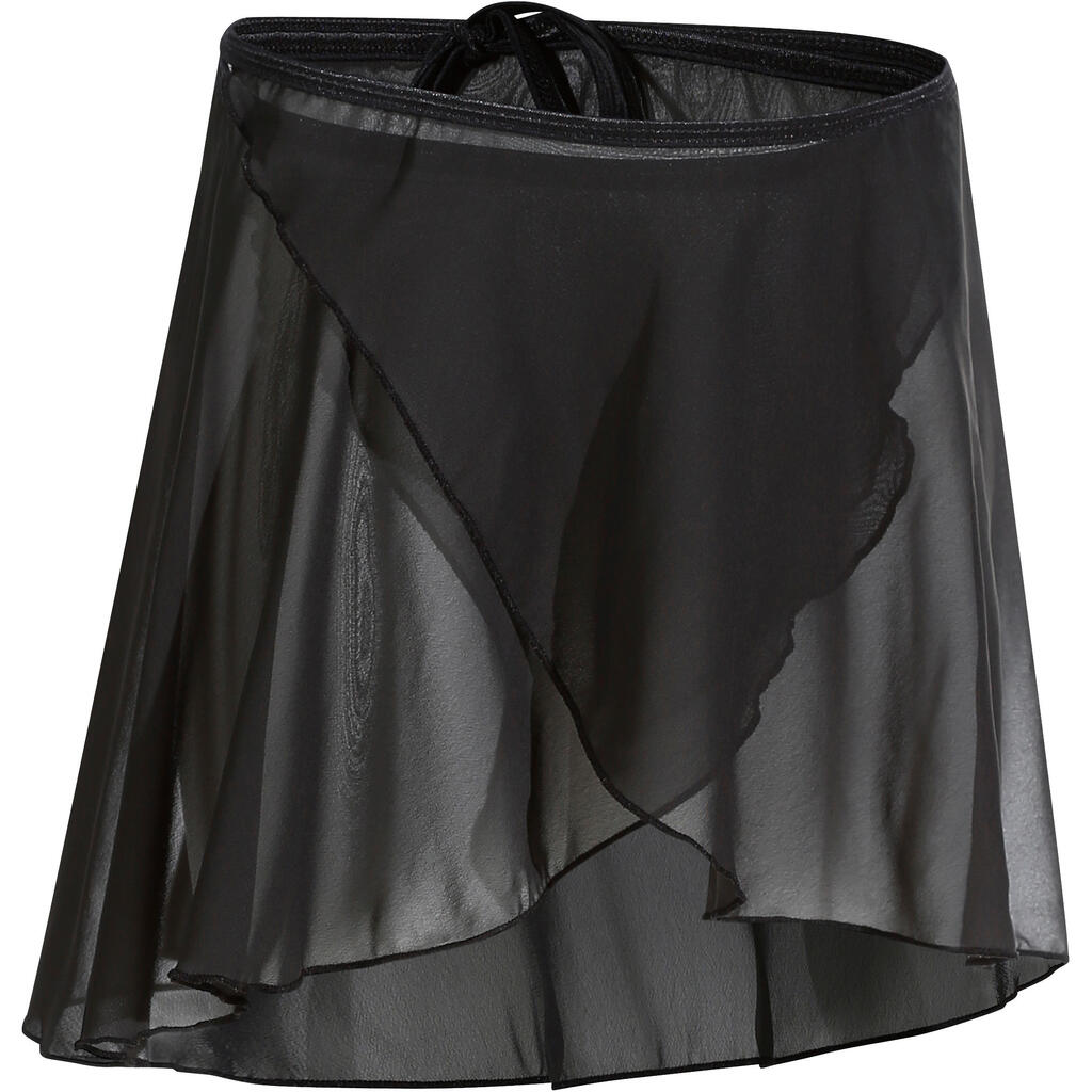 Lucia girls' ballet skirt - black