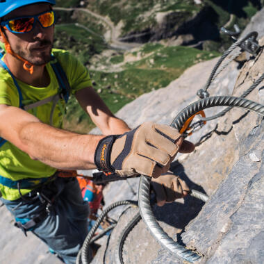 Kurz und knackig - der Karwendel Klettersteig für alle, die es eilig haben
