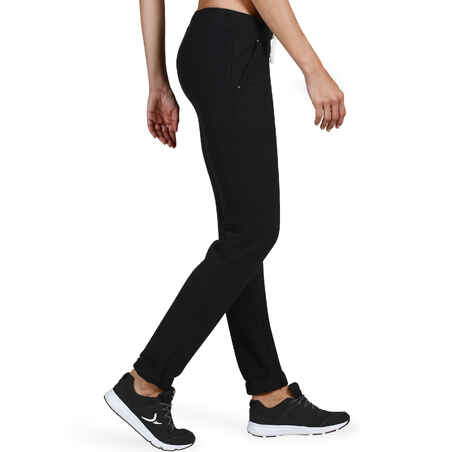 500 Women's Slim-Fit Stretching Bottoms - Black