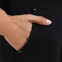 500 Women's Slim-Fit Stretching Bottoms - Black
