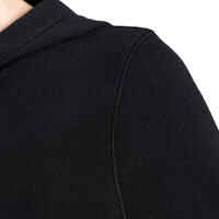 520 Women's Pilates & Gentle Gym Hooded Jacket - Black
