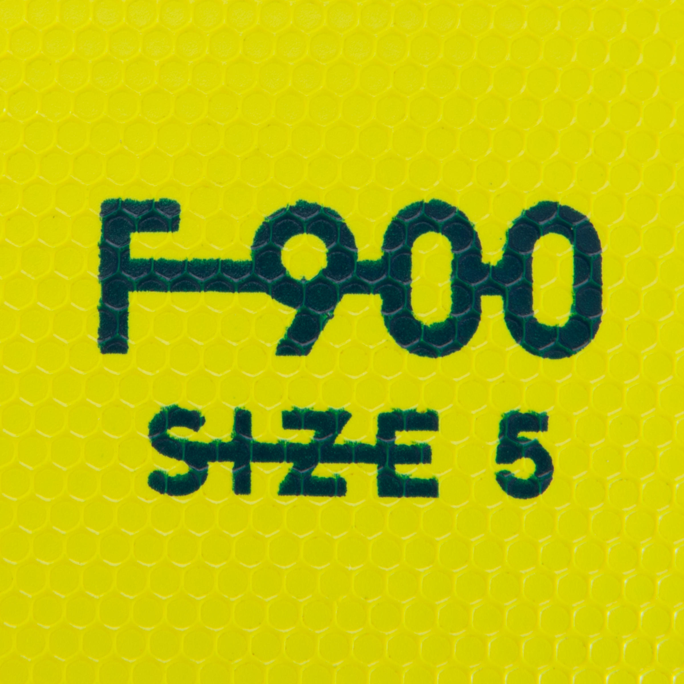F900 FIFA Pro Size 5 Thermobonded Football - Yellow/Blue/Grey 5/9