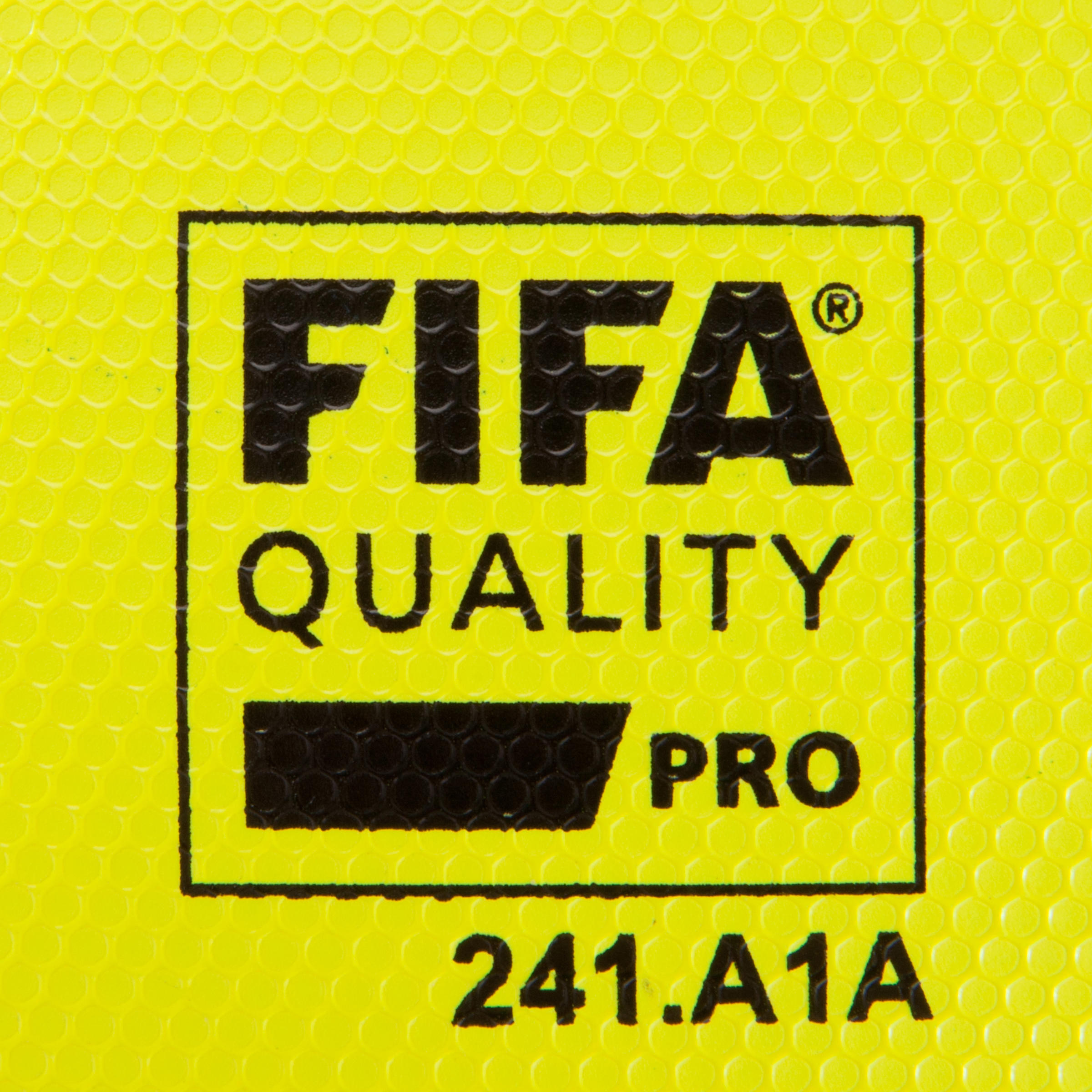 F900 FIFA Pro Size 5 Thermobonded Football - Yellow/Blue/Grey 4/9
