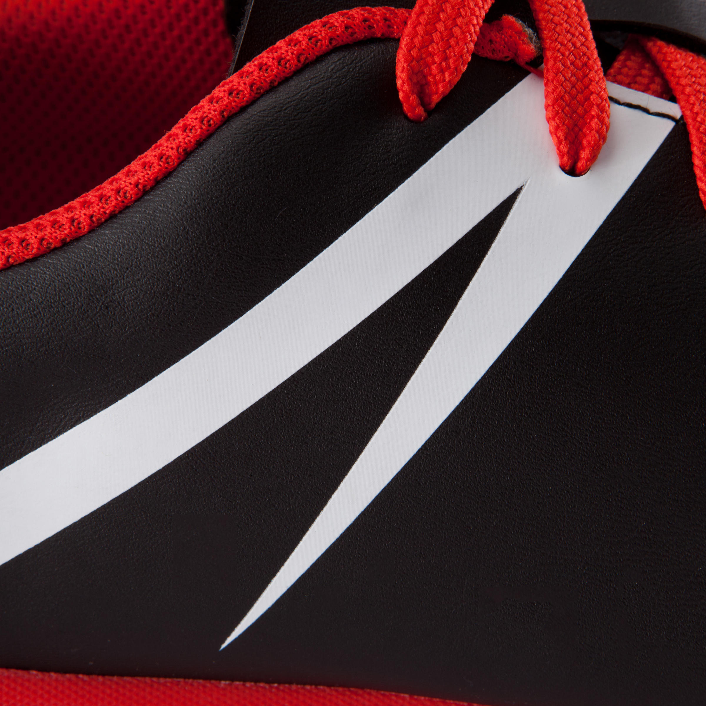 First 100 Sala Adult Futsal Trainers - Black/Red 13/14