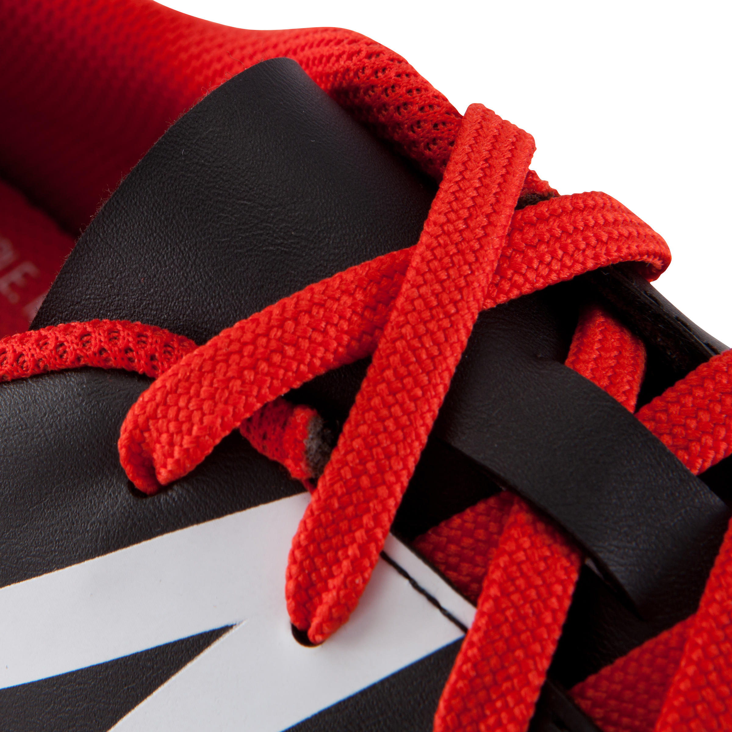 First 100 Sala Adult Futsal Trainers - Black/Red 11/14