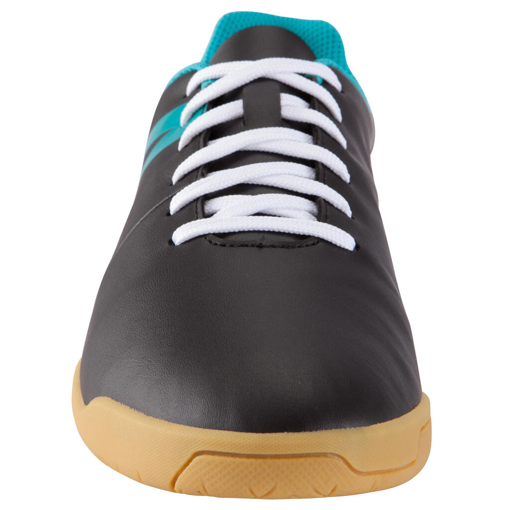 First 100 Sala Adult Futsal Trainers - Black/Blue