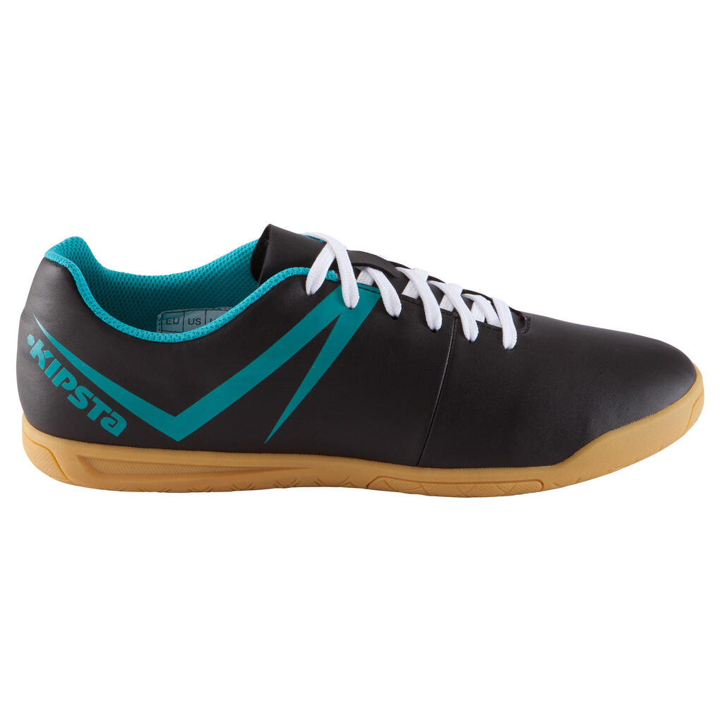 First 100 Sala Adult Futsal Trainers - Black/Blue